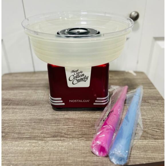 Nostalgia Retro Hard Candy Cotton Candy Maker - Picture 1 of 2